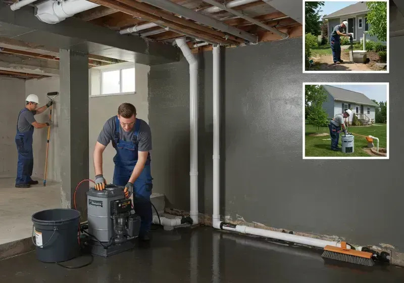 Basement Waterproofing and Flood Prevention process in Coosa County, AL